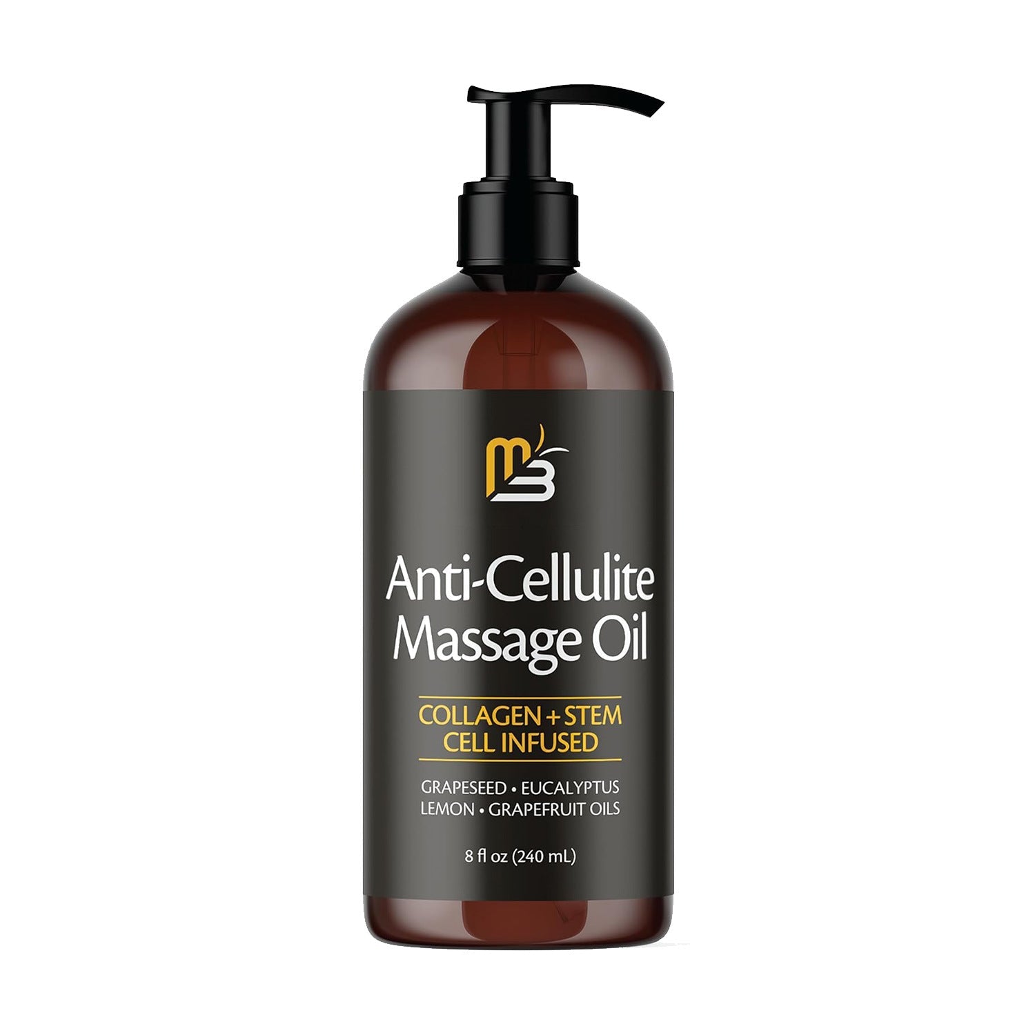 Anti - Cellulite Massage Oil 240ml - Lumiso