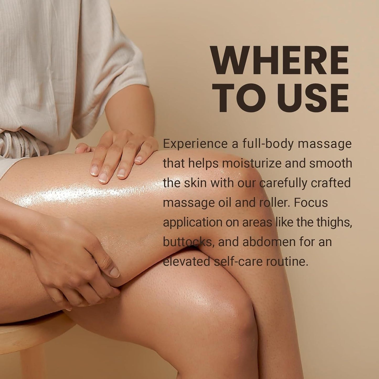 Anti - Cellulite Massage Oil 240ml - Lumiso