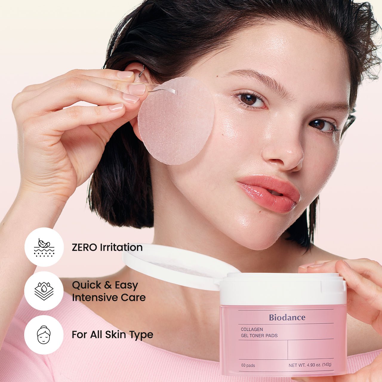 Collagen Gel Toner Pads - Lumiso