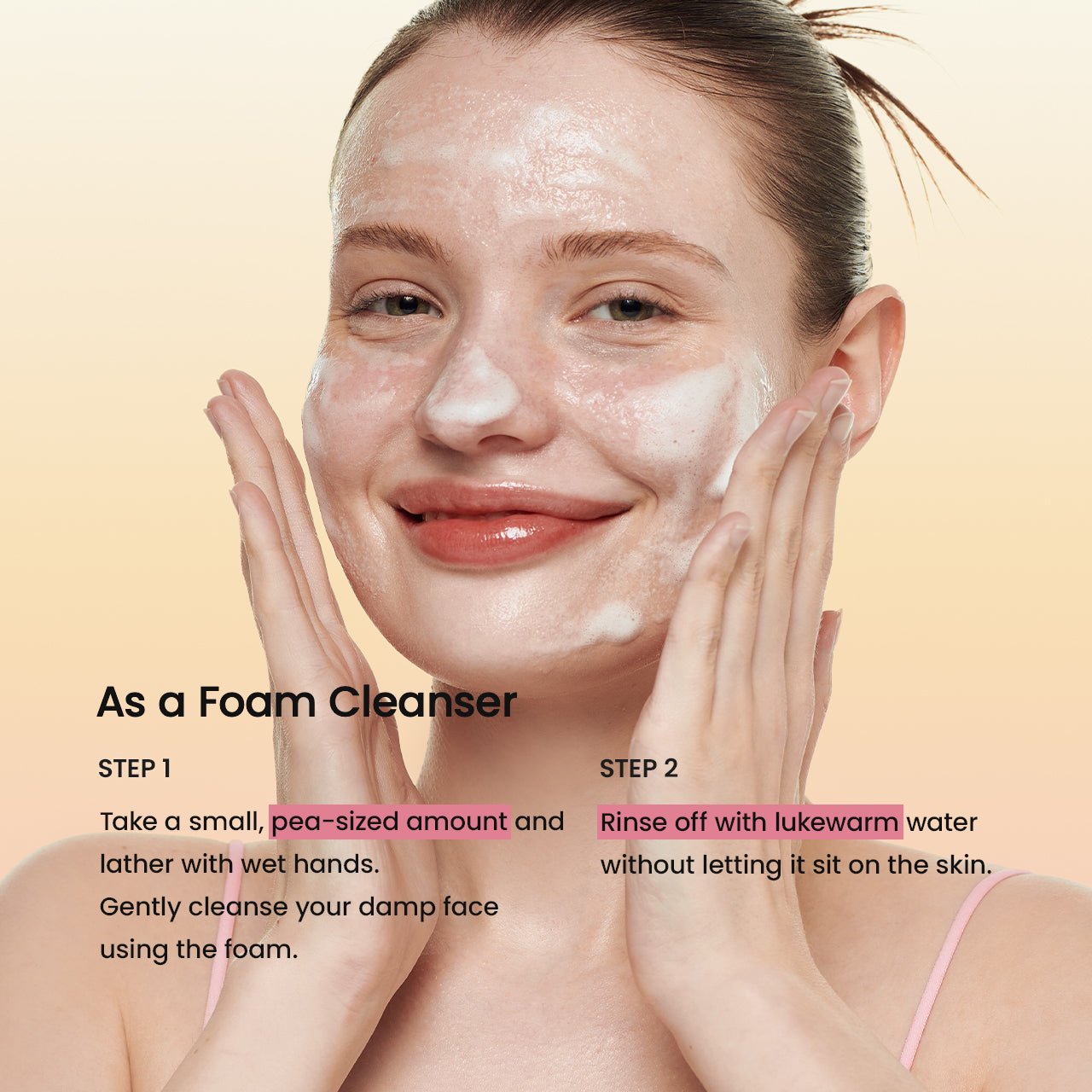 Collagen Mask to Foam Cleanser - Lumiso