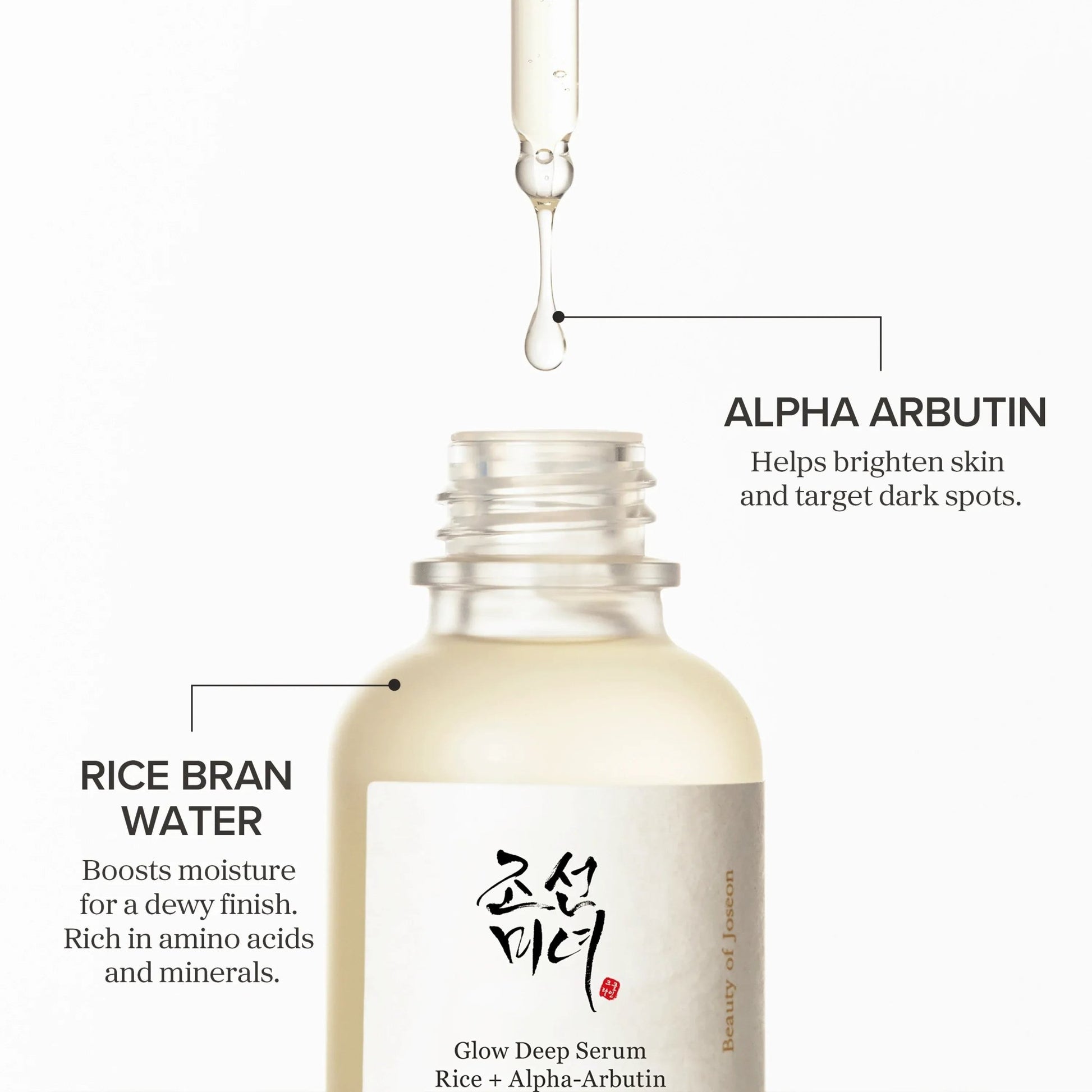 Glow Deep Serum : Rice + Alpha - Arbutin - Lumiso