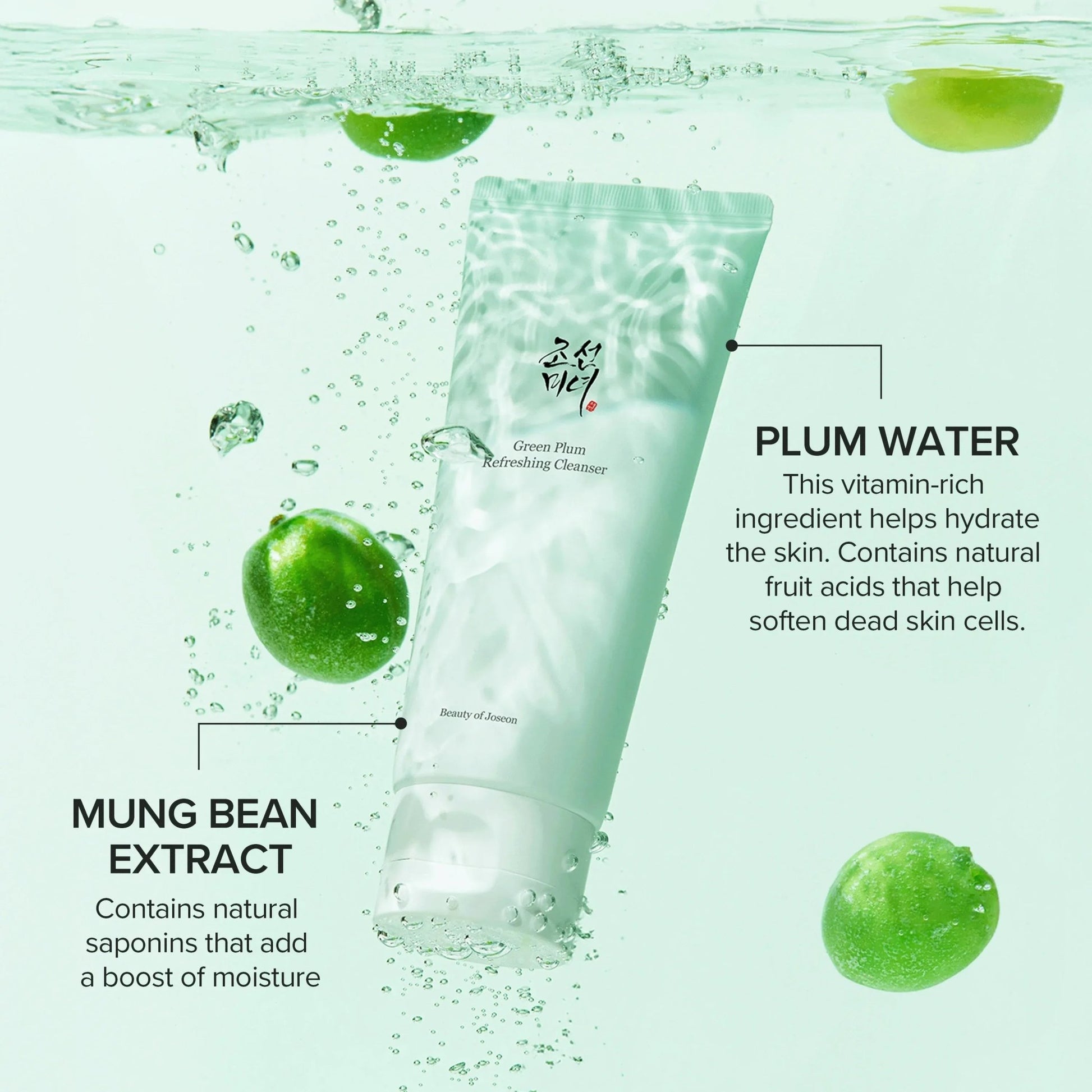 Green Plum Refreshing Cleanser - Lumiso