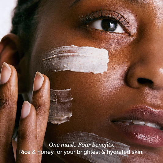 Ground Rice and Honey Glow Mask - Lumiso