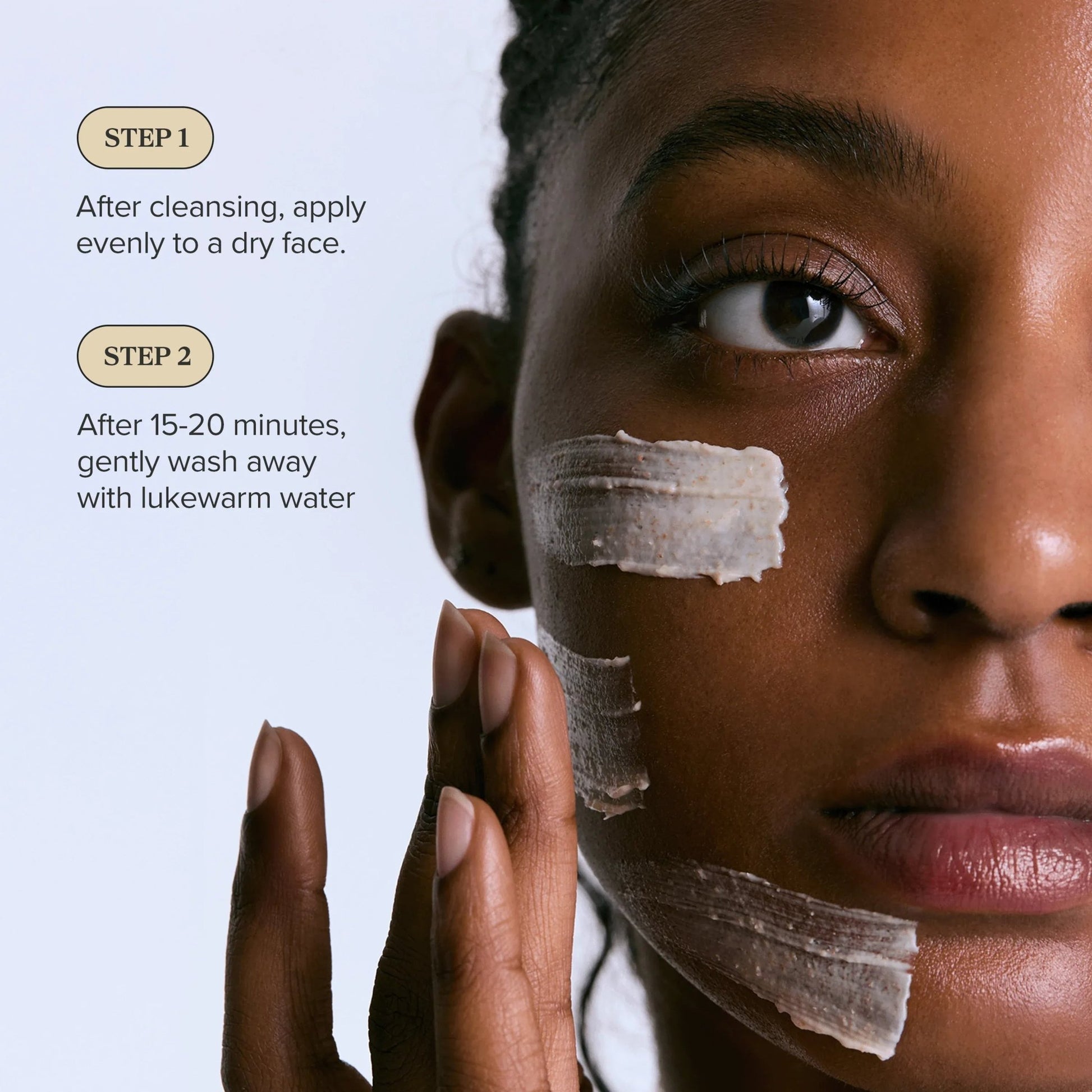 Ground Rice and Honey Glow Mask - Lumiso