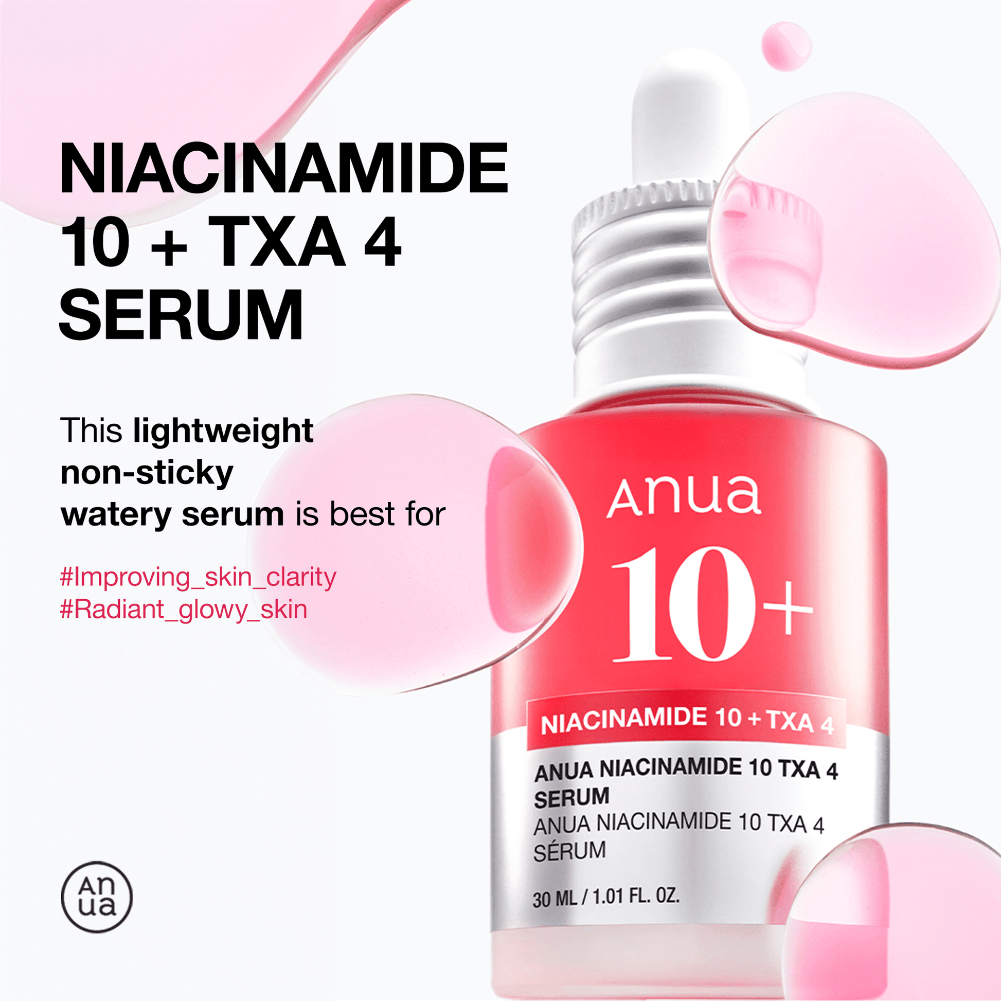 Niacinamide 10 TXA 4 Serum for Brightening and Dark Spots - Lumiso