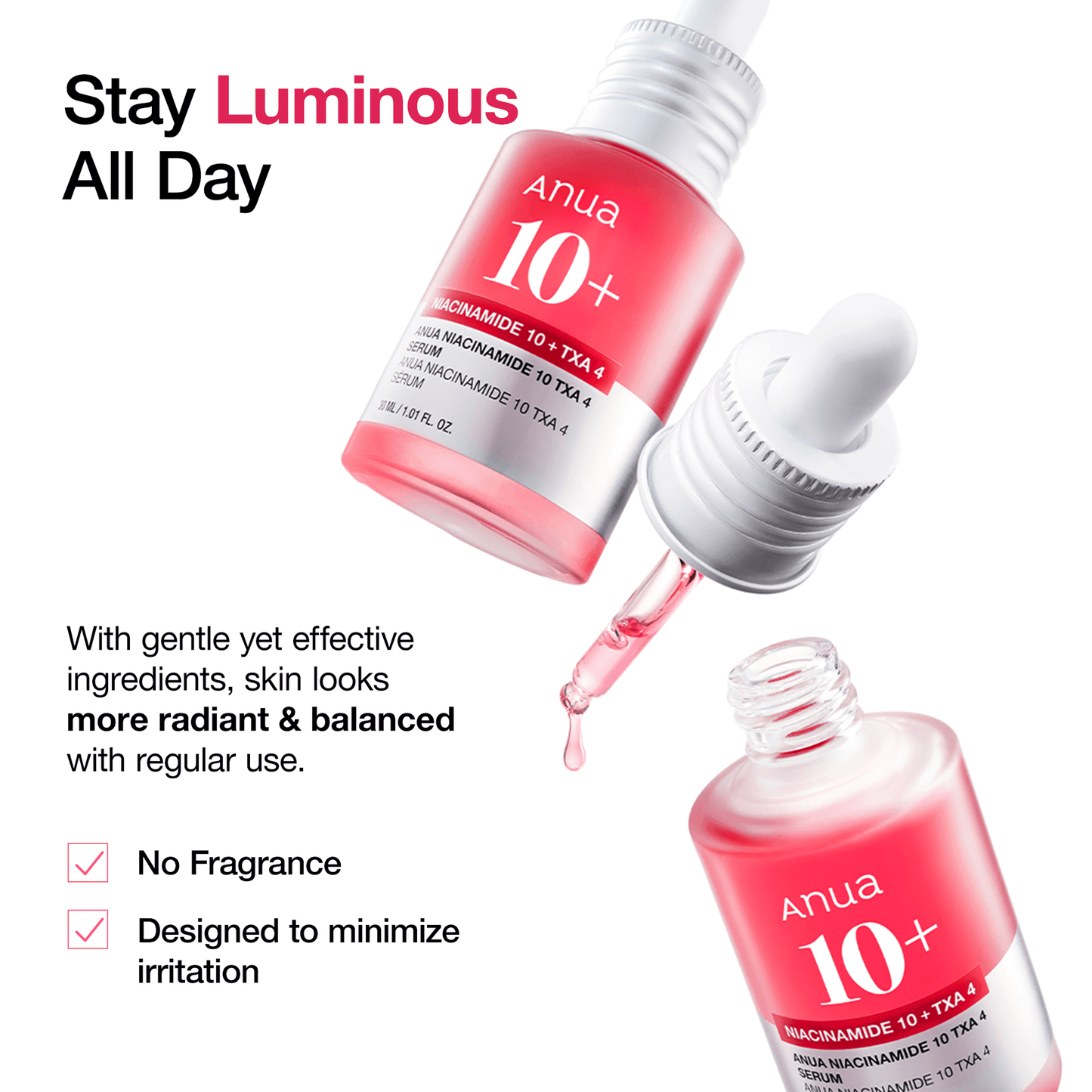 Niacinamide 10 TXA 4 Serum for Brightening and Dark Spots - Lumiso
