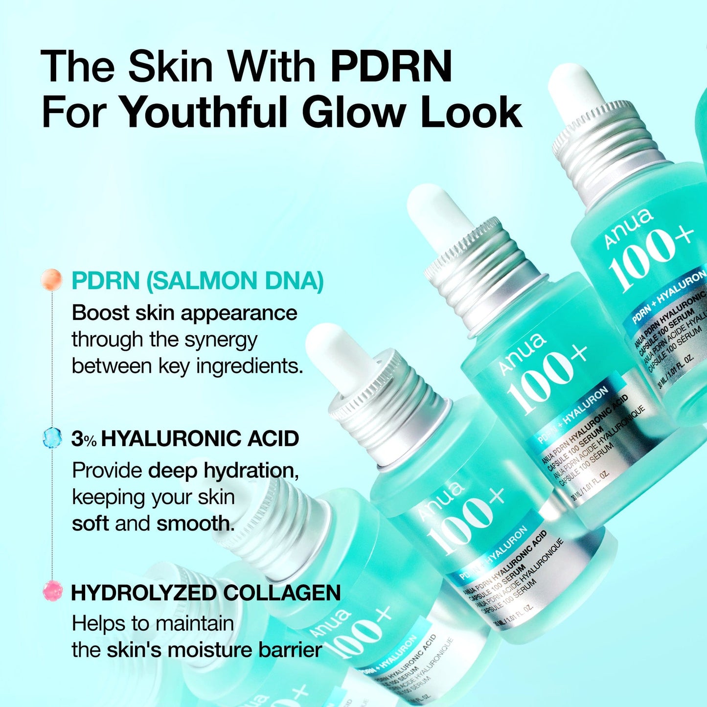 PDRN Hyaluronic Acid Capsule 100 Serum - Lumiso