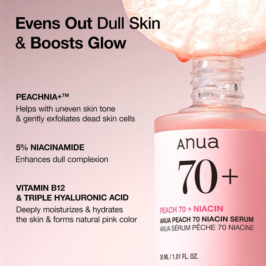 Peach 70% Niacinamide Serum - Lumiso