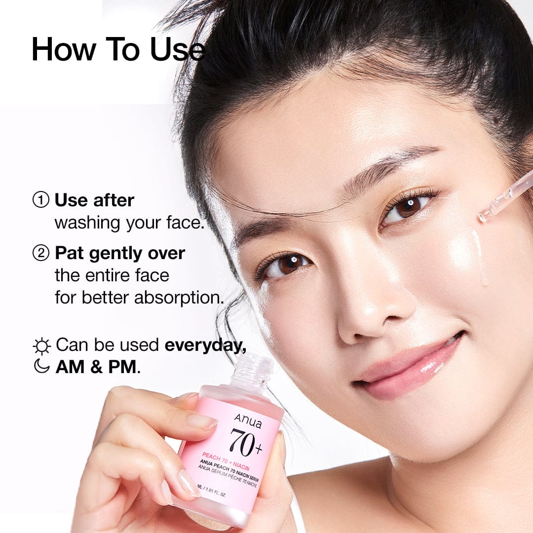 Peach 70% Niacinamide Serum - Lumiso