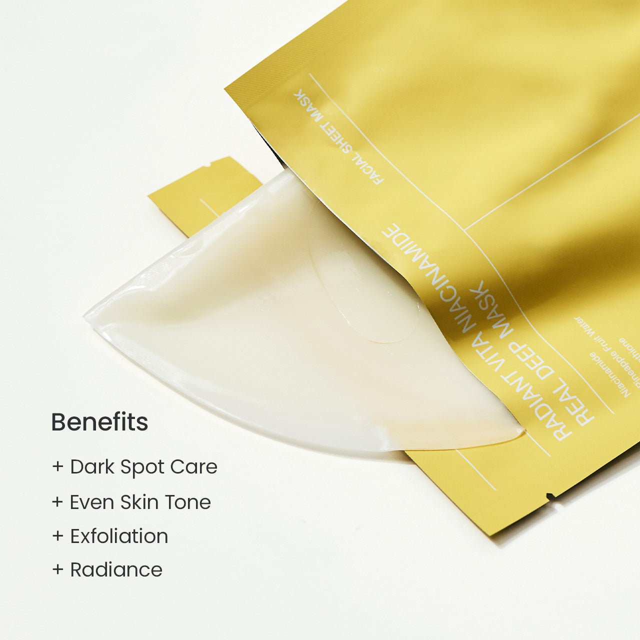 Radiant Vita Niacinamide Real Deep Mask - Lumiso