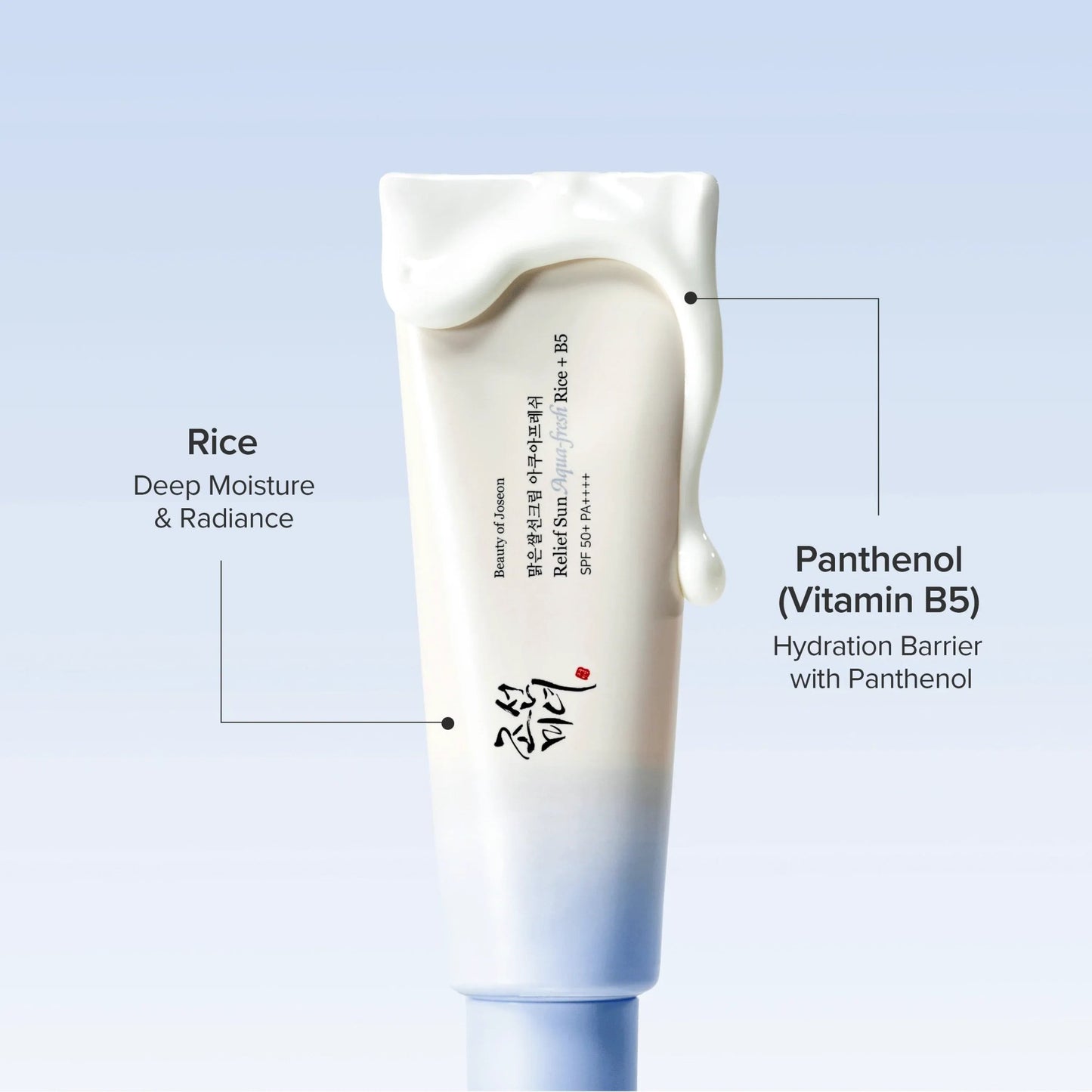 Relief Sun Aqua - Fresh: Rice+B5 (SPF50+ PA++++) - Lumiso