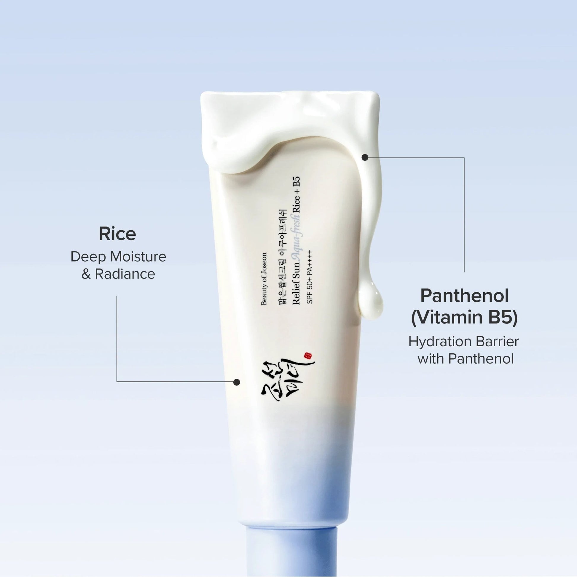 Relief Sun Aqua - Fresh: Rice+B5 (SPF50+ PA++++) - Lumiso