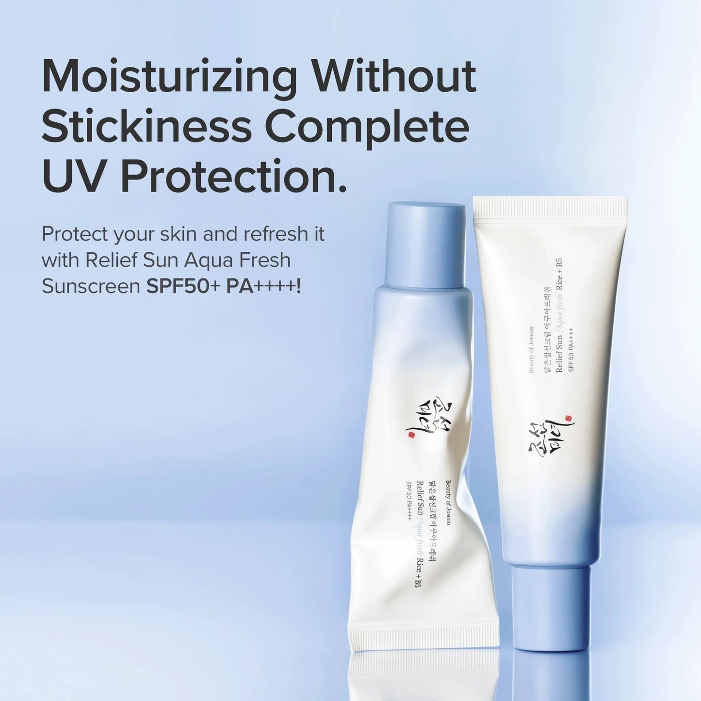 Relief Sun Aqua - Fresh: Rice+B5 (SPF50+ PA++++) - Lumiso