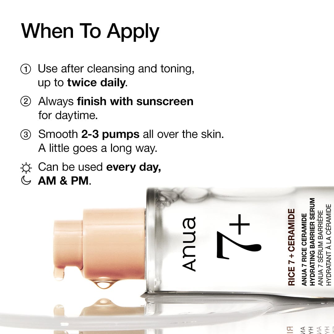 Rice Ceramide 7 Hydrating Barrier Serum - Lumiso
