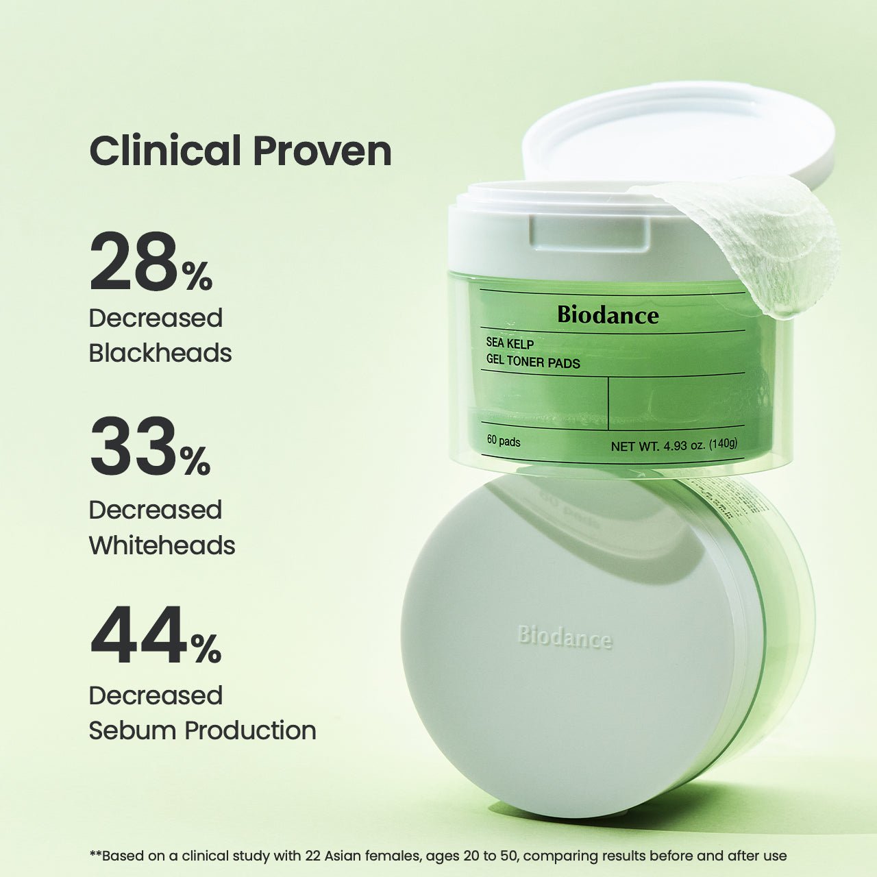 Sea Kelp Gel Toner Pads - Lumiso