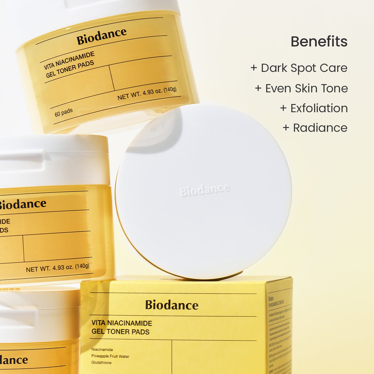 Vita Niacinamide Gel Toner Pads - Lumiso